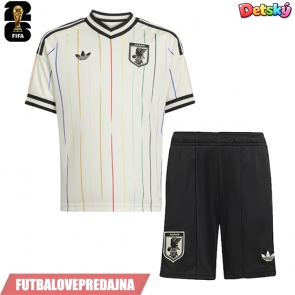 Lacne Dětský Futbalové dres Japonsko MS 2026 Krátky Rukáv - Preč (+ trenírky)